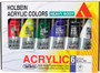 Holbein Heavy Body Artist Acrylic 6 Color Set