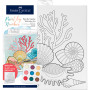 Faber-Castell Watercolor Paint by Number Coastal