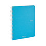 Fabriano Ecoqua Original Spiral-Bound Notebook Grid Turquoise 5.8X8.25