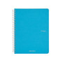 Fabriano Ecoqua Original Spiral-Bound Notebook Grid Turquoise 5.8X8.25