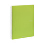 Fabriano Ecoqua Original Spiral-Bound Notebook Blank 8.2X11 Lime