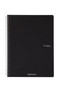 Fabriano Ecoqua Original Spiral-Bound Notebook Blank 8.2X11 Black