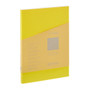 Fabriano Ecoqua Plus Glue-Bound Notebook Ruled A5 Yellow