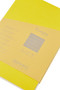 Fabriano Ecoqua Plus Glue-Bound Notebook Ruled A5 Yellow