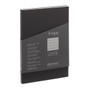 Fabriano Ecoqua Plus Glue-Bound Notebook Ruled A5 Black