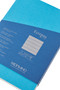 Fabriano Ecoqua Plus Glue-Bound Notebook Ruled A5 Turquoise