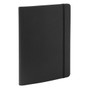 Fabriano Ecoqua Plus Hidden Spiral-Bound Notebook A5 Ruled Black