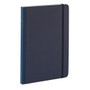 Fabriano Ecoqua Plus Fabric-Bound Notebook A5 Ruler Navy