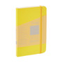 Fabriano Ecoqua Plus Stitch-Bound Notebook 3.5x5.5 Ruled Yellow