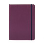 Fabriano Ecoqua Plus Stitch-Bound Notebook 5.8x8.3" A5 Ruled Wine