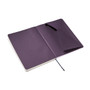 Fabriano Ecoqua Plus Stitch-Bound Notebook 5.8x8.3" A5 Ruled Wine