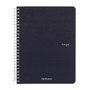 Fabriano Ecoqua Original Spiral-Bound Notebook Lined A5 Navy