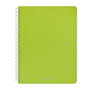 Fabriano Ecoqua Original Spiral-Bound Notebook Lined A5 Lime