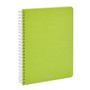 Fabriano Ecoqua Original Spiral-Bound Notebook Lined A5 Lime