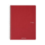 Fabriano Ecoqua Original Spiral-Bound Notebook Blank A4 Cherry