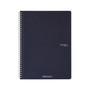 Fabriano Ecoqua Original Spiral-Bound Notebook Grid A4 Navy
