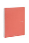 Fabriano Ecoqua Original Spiral-Bound Notebook Lined A4 Flamingo