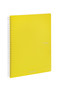 Fabriano Ecoqua Original Spiral-Bound Notebook Lined A4 Yellow
