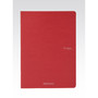 Fabriano Ecoqua Original Staple-Bound Notebook A5 Grid Cherry