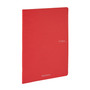 Fabriano Ecoqua Original Staple-Bound Notebook A5 Grid Red Fabriano Ecoqua Original Staple-Bound Notebook A5 Grid Red