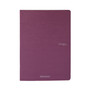 Fabriano Ecoqua Original Staple-Bound Notebook A5 Grid Wine