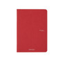 Fabriano Ecoqua Original Staple-Bound Notebook A4 Grid Cherry