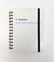 Rollbahn Spiral Notebook Grid Pocket Memo White