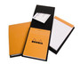 Rhodia Pad Holder with Pad 3.5X4.6" Orange