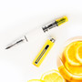 TWSBI ECO Fountain Pen Transparent Yellow Stub 1.1