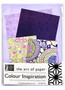 Japanese Paper Place Colour Inspiration Paper Pack Purple 6X8.5