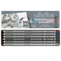 Cretacolor Watercolor Graphite Pocket Set 6 Tin