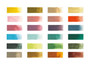 Kuretake Gansai Tambi Watercolor Art Nouveau 24 Colors Set II