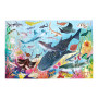 Eeboo Love of Sharks 100 Piece Puzzle