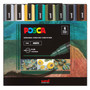 POSCA Paint Marker Medium 8 Color Set Earth