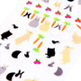 Midori Schedule Stickers Rabbit