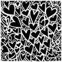The Crafter's Workshop Stencil 6x6" Heartfelt The Crafter's Workshop Stencil 6x6" Heartfelt
