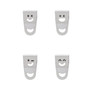 Ohto Smile Super Clip Fastener Silver