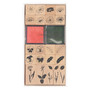 Rico Design Rubber Stamp Set Flowers