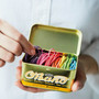 Kyowa Classic O'Band Tin of Rubber Bands Assorted Colors