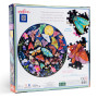 Eeboo Moths 500 Piece Round Puzzle