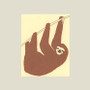 Kinaloon Screen Printed Card Sloth
