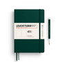 Leuchtturm 1917 Notebook Hardcover Medium (A5) 411 Pages Blank Forest Green