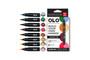 OLO Marker Manga 8pc Brush Set 2