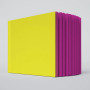 Uglybooks Sketchbook 5.75x8" 3 Pack Razzle Dazzle No.2