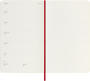 Moleskine 25/26 18-Month Weekly Planner Large Soft Cover Scarlet Red