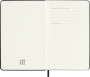 Moleskine 25/26 18-Month Horizontal Weekly Pocket Hard Cover Black