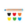 Carioca Baby 3-in-1 Crayons 6 Piece Set
