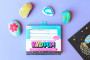 OOLY Vivid Pop! Water Based Paint Markers Set of 8 Pastel