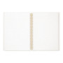 Midori Color Dot Grid Ring Notebook A5 White