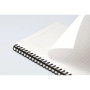 Maruman Mnemosyne Spiral Notebook 8mm Ruled B5